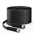 thumbnail image 3 of WeGuard 3/4" x 100ft Heavy Duty Non-Expandable Garden Hose with 10 Function Spray Nozzle, 3 of 7