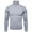 Gray, variant on Inevnen Men's Casual Slim Fit Basic Tops Knitted Thermal Turtleneck Pullover Sweater Lightweight