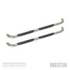 Westin 23-0970 E-Series 3 Round Nerf Step Bars - Polished Stainless Steel Fits select: 1997-2003 JEEP WRANGLER / TJ, 2004-2006 JEEP WRANGLER / TJ X