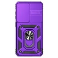 thumbnail image 2 of ShellTech Case for Samsung Galaxy S26+,Shockproof TPU+PC Case Ring Holder Kickstand Military Drop Protection Cover,Purple, 2 of 8