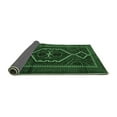 thumbnail image 2 of Ahgly Company Indoor Square Persian Emerald Green Traditional Area Rugs, 8' Square, 2 of 4
