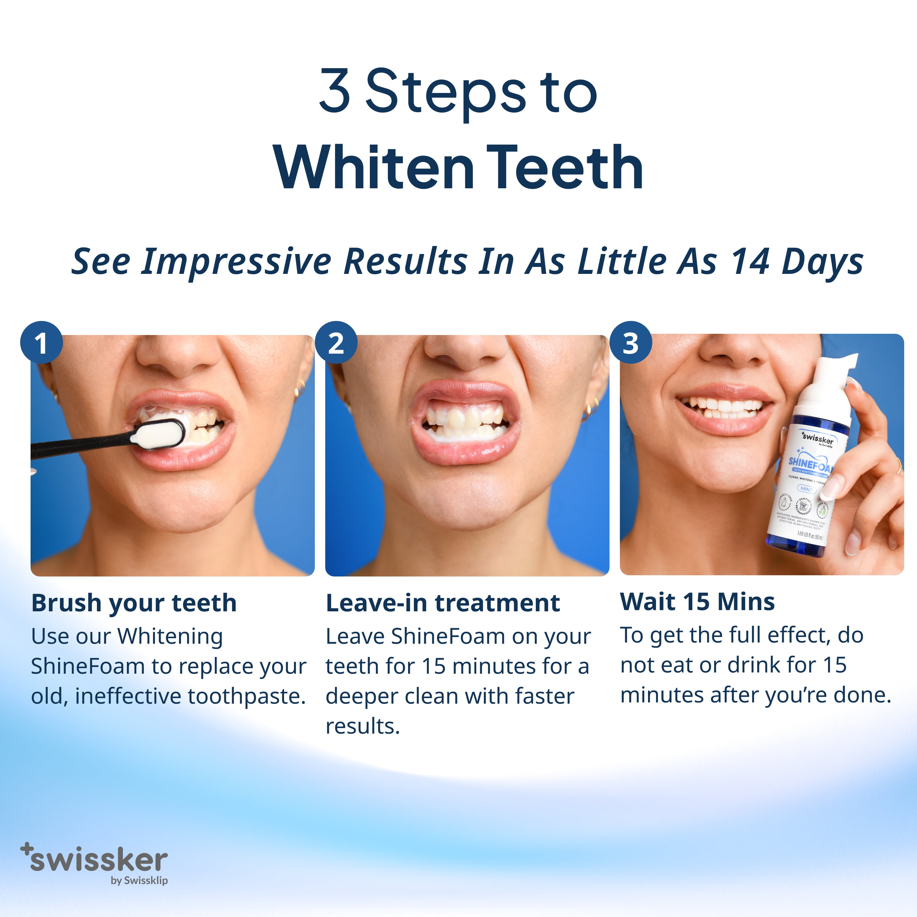 Swissklip Teeth Whitening Foam Toothpaste Also a Teeth Whitener in The Market I We Offer Best Teeth Whitening Products for Professional Teeth Whitening Kit (3)