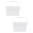 thumbnail image 4 of 2pcs Painting Bucket Paint Can Paint Storage Bucket Oil Paint Bucket with Lid Handle Portable Bucket, 4 of 6