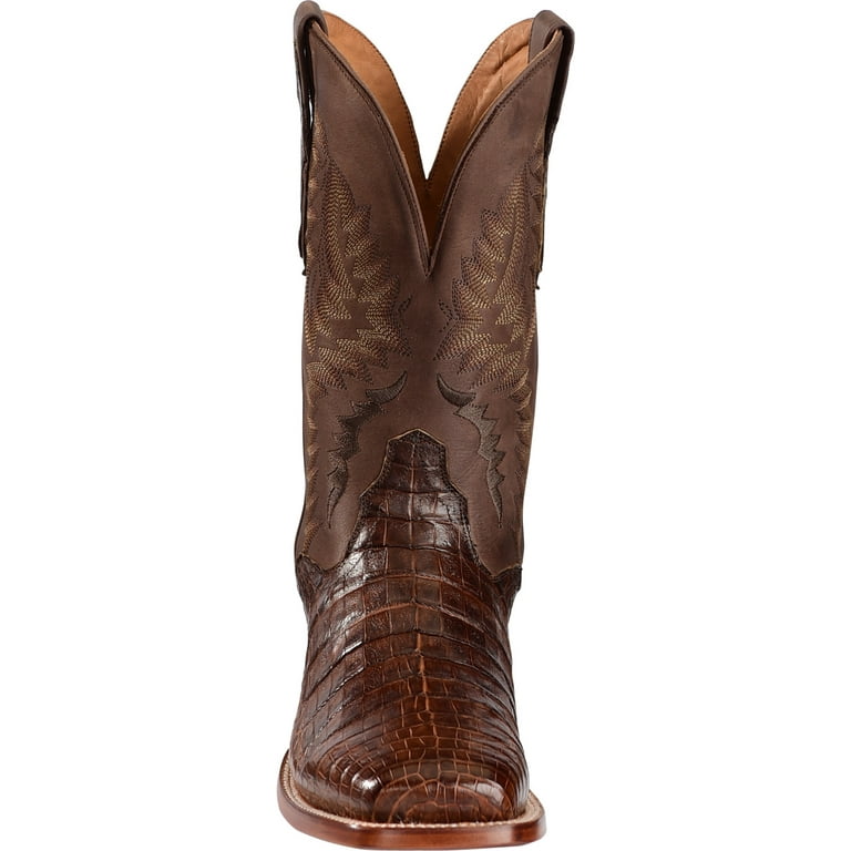 El dorado men's caiman shop square toe western boots