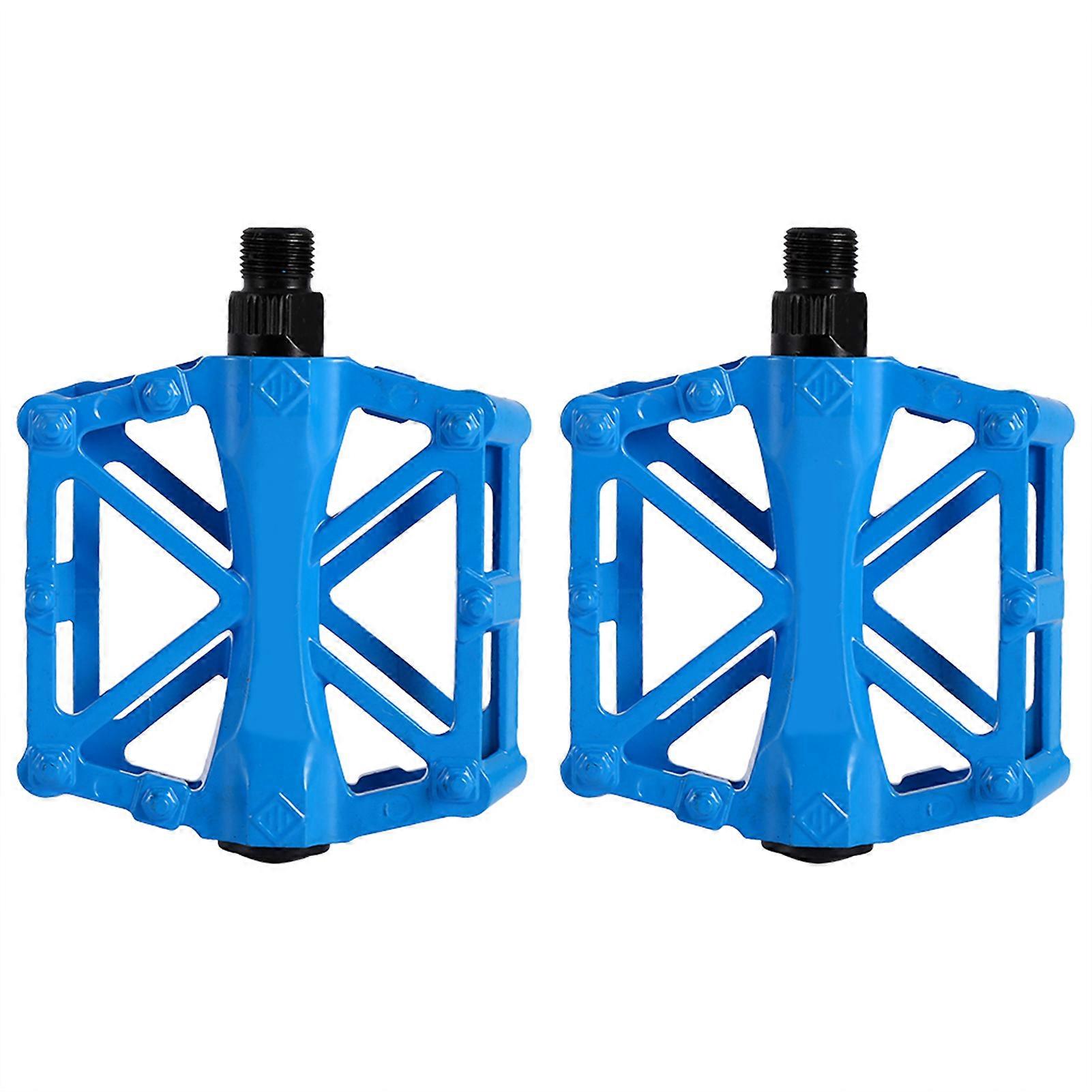 Lot de 2 pédales de vélo de spinning avec sangles pour vélo d'extérieur Lot de 2 pédales de vélo de spinning avec sangles pour vélo d'extérieur