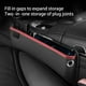 thumbnail image 2 of Riwesomey Estuche de almacenamiento para grietas de asiento de coche, soporte de bolsillo lateral para camión, billeteras universales con costura para Ventana automotriz Vino rojo Riwesomey VI017196-03, 2 of 6