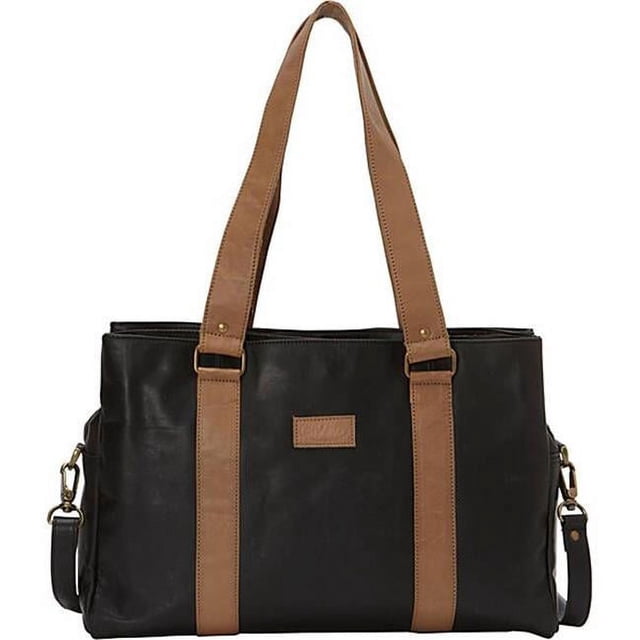 Bolso Tote para Portátil de Mujer de Piel Suave con Bandolera