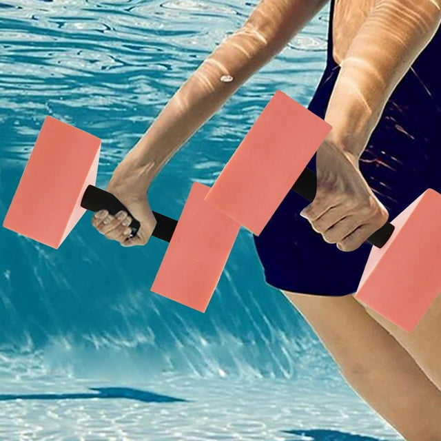 Aquatic Fitness Dumbbells Set for Swimming Pool Exercise and Water Aerobics Training