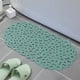 thumbnail image 4 of Xihbxyly Alfombrilla de Ducha Antideslizante con Ventosa para Bañera, Diseño con Orificio de Drenaje, Segura y Cómoda, Esencial para El Baño, de Fácil Secado, Tamaño 32 X 65 Cm, Disponible En Gris, A, 4 of 6