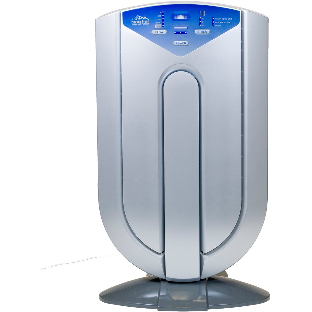 NaturoPure Multiple Technologies Intelligent Air Purifier, Silver/Blue