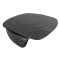 thumbnail image 1 of Cubierta de asiento delantero Sharpla negro Cojín de cuero PU, 1 of 8