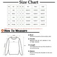 thumbnail image 3 of Chandail de Noël pour Femmes 2023 Mode Décontractée Imprimé Col Rond Ample Manches Longues Hauts Blouse Chandails Sans Capuche en Liquidation, 3 of 4