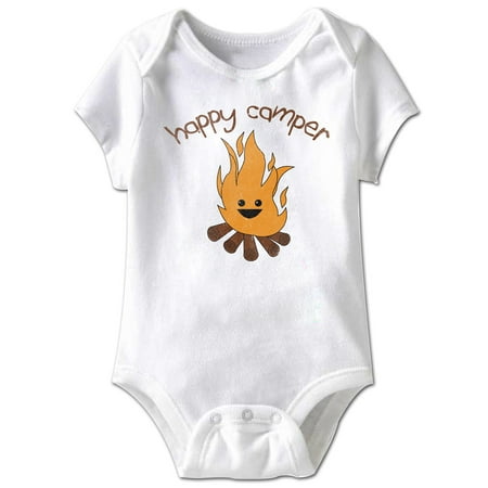 

American Classics Happy Camper Infant Baby Snapsuit Romper