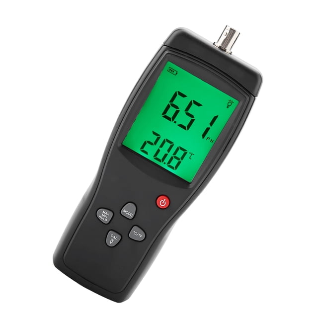 Medidor De PH Digital AS218 Con Pantalla LCD Grande, Medidor De PH Portátil De Alta Precisión Para Medición De Concentración De Iones De Hidrógeno, Para Líquidos Y Sustancias