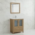thumbnail image 3 of Vanity Art 30" Single Sink Freestanding Bathroom Vanity Set with Ceramic Top and Mirror, 3 of 9