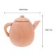 thumbnail image 3 of juego de vajilla de madera de juguete, tetera lisa sin pintar, taza de té, juguete educativo, 3 of 7