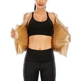 thumbnail image 4 of Sauna Sweat Vest for Women Weight Loss Slim Workout Tank Top Hot Sweat Waist Trainer Tummy Control Body Shaper Sauna Suits with Zipper, 4 of 6