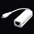 thumbnail image 3 of 2X Mini USB 5 Broches 10/100 Mbps RJ45 Adaptateur Ethernet pour Tablette PC, 2 x Mini USB 2.0 Adaptateur Ethernet 5 Broches, 3 of 8