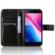 thumbnail image 3 of For ZTE Blade A35 Lite A35 Core Case Crazy Horse Texture PU Leather Phone Wallet Cover - Black, 3 of 5
