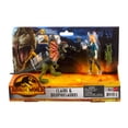 thumbnail image 6 of Jurassic World Dominion Human and Dino Pack, Claire & Dilophosaurus Action Figure Toys, 6 of 6