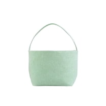 hulanddfd Easter Bunny Basket, Green Large Capacity Canvas Handbasket Cute Candy Bowl for Easter Party Decoration
