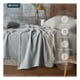 thumbnail image 4 of Manta Muselina Matrimonial 100% Algodón Esquimal Ideal para Cama, Sofá y Decoración (Gris), 4 of 7