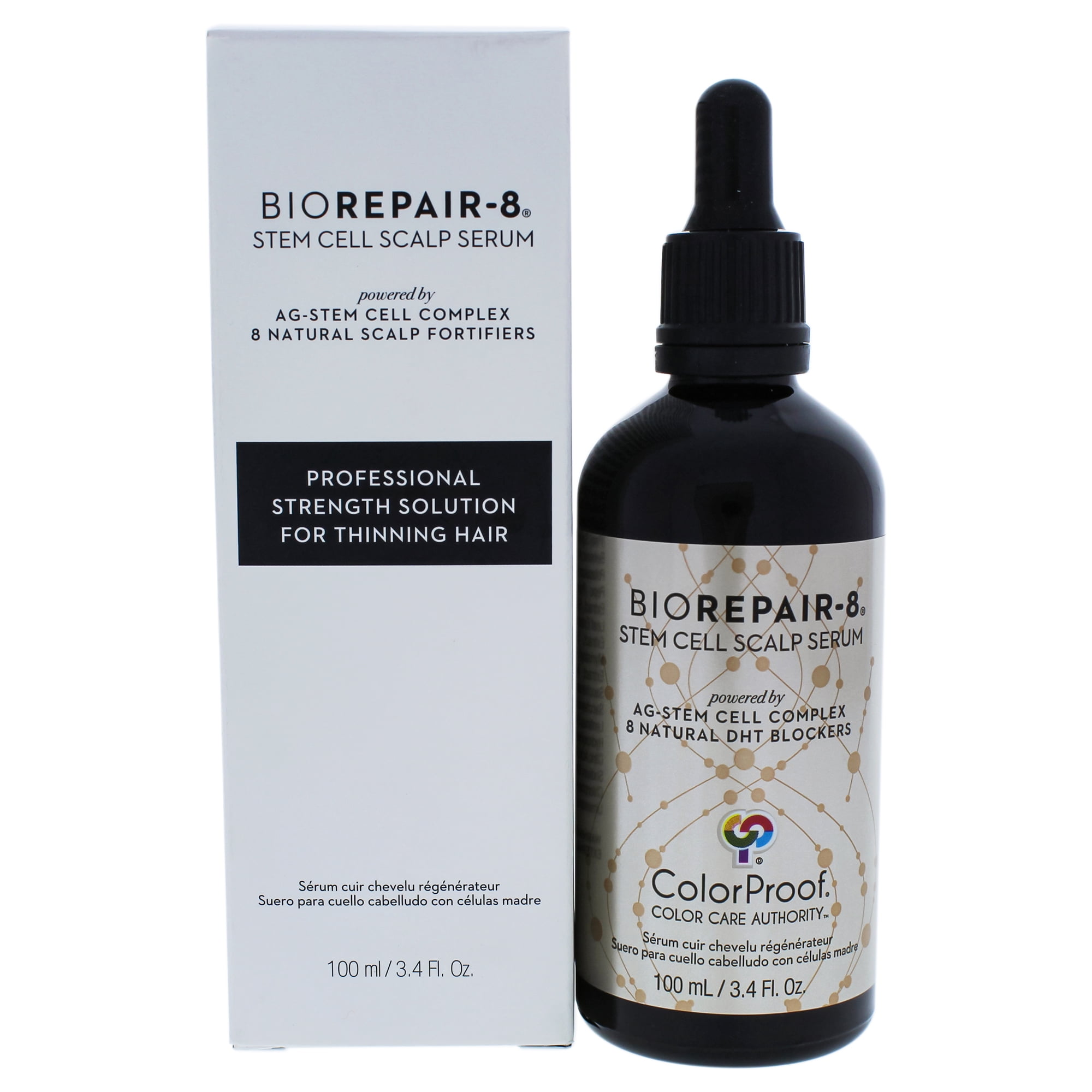 BioRepair8 Stem Cell Scalp Serum by ColorProof for Unisex 3.4 oz