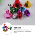 thumbnail image 5 of LITINKIMI 20Pcs Hanging Bells Assorted Color Iron Material for Parrot Bells Wind Chime and Pet Collar, 5 of 5
