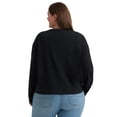 thumbnail image 4 of Lee® Women's Plus Relaxed Crew Sweatshirt, Sizes 0X-4X, 4 of 6