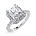 thumbnail image 2 of Find Your Perfect Ring with TheJewelryHut Designer Vintage Halo Style Lab Grown Radiant Diamond Engagement Ring, 2 of 3
