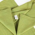 thumbnail image 7 of Fingercraft Dinner Napkins, 100% Cotton Dual Color Twill Chambray Hemstitched Cloth Napkin, 20in x 20in, 12 Pack, Green Yellow, 7 of 7
