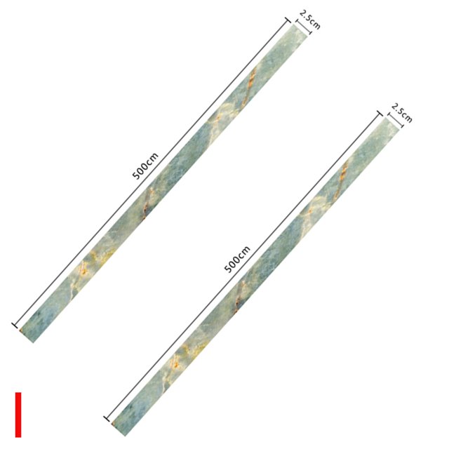 CAROOTU Self Adhesive Wall Seam Line Sticker Waterproof Floor Crevice Line Sticker Decoration Tape