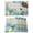 Blue Gray, variant on Blue Hydrangea Placemats Set of 4, Farmhouse Butterfly Spring Floral Placemats for Dining Table, Place Mats for Kitchen Tabletop, Waterproof Wipeable Dining Table Mats Set