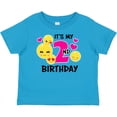 thumbnail image 3 of Inktastic Its My 2nd Birthday with Smiling Emoticons Girls Baby T-Shirt, 3 of 5