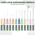 thumbnail image 4 of Uxcell 100 Paquete Aguja de Dispensación 27 Calibre 0.5 Pulgadas, Aguja de Dispensación Luer Lock para Laboratorio, Puntas de Acero Inoxidable para Dispensación de Inks y Pegamento Líquido, (Gris), 4 of 6