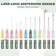 thumbnail image 4 of Uxcell 100 Paquete Aguja de Dispensación 30 Calibre 0.3 Pulgadas, Aguja de Dispensación Luer Lock para Laboratorio, 4 of 6