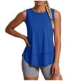 thumbnail image 2 of Avirosel Women's Sleeveless Workout Shirts, Dry Fit Moisture Wicking Running Athletic Gym Tops Lightweight Breathable Wear for Fitness Yoga Sports Exercise, 2 of 7