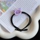 thumbnail image 1 of Lindo Transparente Sanrio Anillo De Pelo Grande Cuerda KT Pacha Perro ins Chica Corazón Coreano Pareja De Dibujos Animados Tocado Kuromi Accesorios Gao Jiahui  unisex, 1 of 2