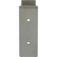 thumbnail image 5 of Ekena Millwork 2"W x 6"D x 6 1/4"H Steel Truss Shelf Bracket, Hammered Silver, 5 of 11
