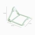 thumbnail image 2 of Matsuzay Estante de lavabo de rebote automático ganchos de soporte de lavabo plegables para baño de cocina Juegos de accesorios de baño Matsuzay HA024641-00, 2 of 6