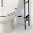 thumbnail image 4 of Bronze Bathroom Spacesaver with 3 Shelves, Zenna Home No Tools SlideFit over-the-Toilet, 4 of 6
