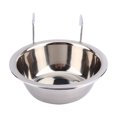 thumbnail image 2 of Tazón de Jaula para Mascotas Colgante para Beber Agua automático, Herramienta de Plato de alimentación Colgante, Jaula de Jaula para Perros y Gatos para Perros y jaulas Amonsee No, 2 of 4