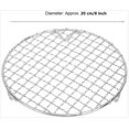 thumbnail image 6 of Round Stainless Steel Baking & Cooling Rack, 8" x 8", Cookie Cooling Rack - Heavy Duty, Oven Safe, Rust-Proof, Perfect for Christmas, Halloween, Thanksgiving, 6 of 8