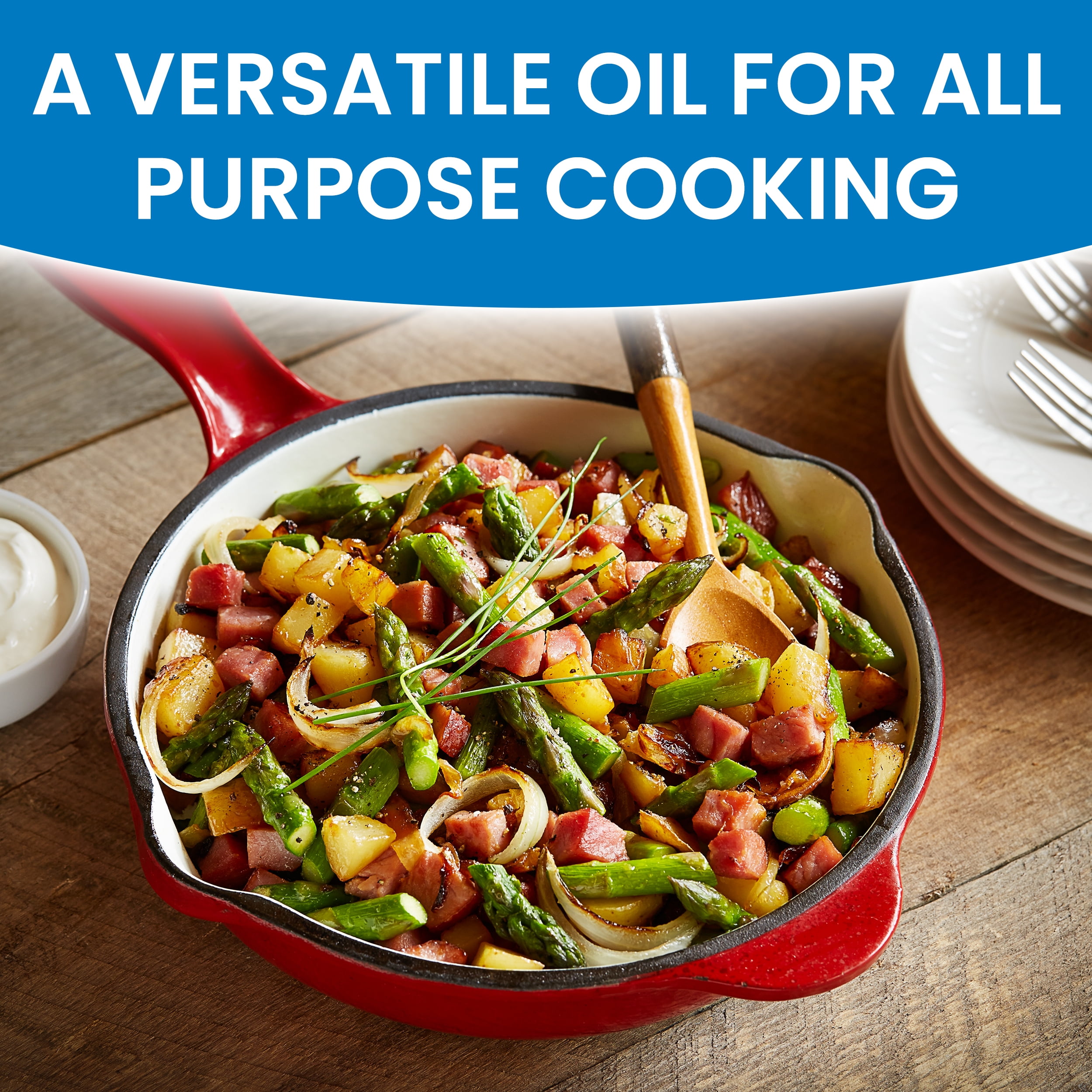 (2 pack) Crisco Pure Canola Oil, Cooking Oil, 40 fl oz