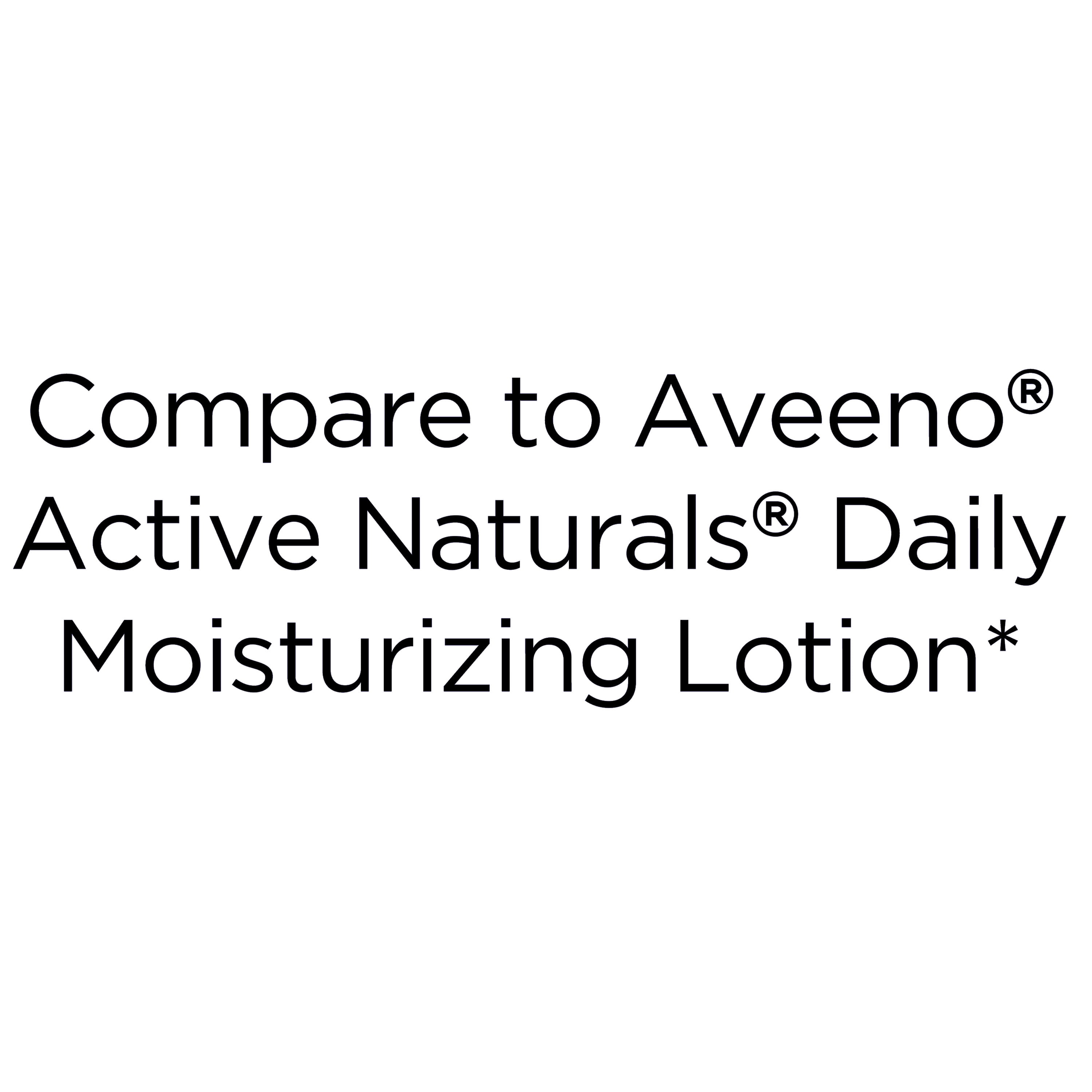 (4 pack) Equate Beauty Daily Moisturizing Lotion with Soothing Oatmeal, 33 fl oz