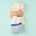 thumbnail image 5 of AJZIOJIRO Kids Boys Cotton Briefs Pants 1-15Y Baby Toddler Cute Underwear Boxer Briefs Cotton + Spandex Underwear Pants 4PCS, 5 of 9