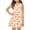 Orange, variant on Grblisyd Girls Summer Dress Coquette Bow Print Ruched Casual Sleeveless A Line Dress Crew Neck Swing Twirly Sundress Kids Cute Sun Dress 4-8T