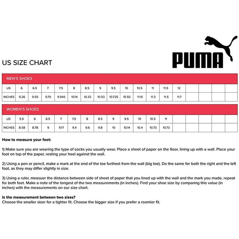 Puma shoes size in cm new arrivals