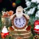 thumbnail image 4 of Ganfancp Reloj Despertador Navidad Reloj Despertador Nochebuena Reloj Muñeca Decoración Reloj Ofertas Del Día Liquidación Reloj de Navidad X1, 4 of 6