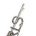 thumbnail image 4 of Pinza de cabello Elegante con letras de rhinestone para Chicas Perfecl de PLATA, 4 of 8